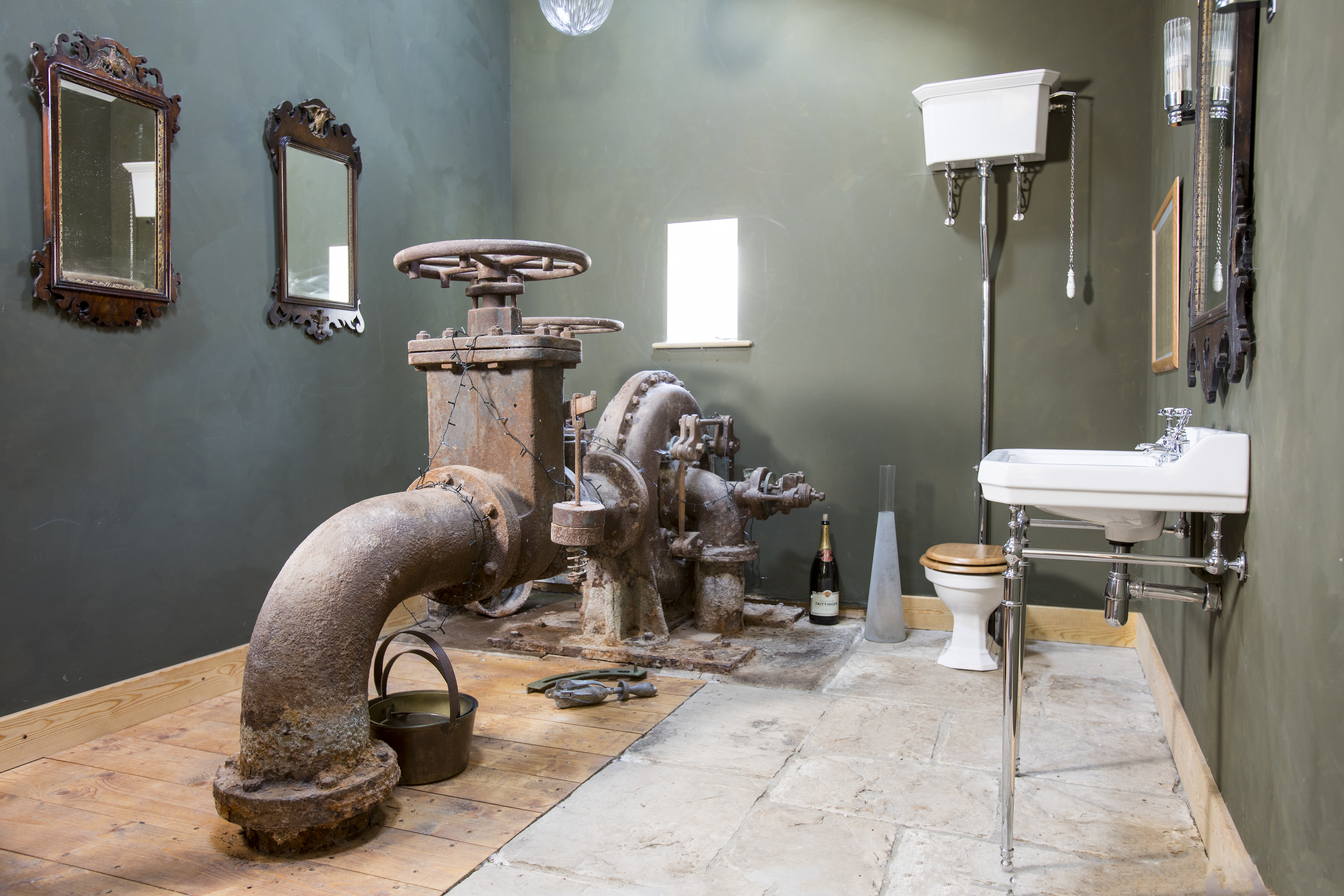 Gilkes turbine at Cragend Farm 