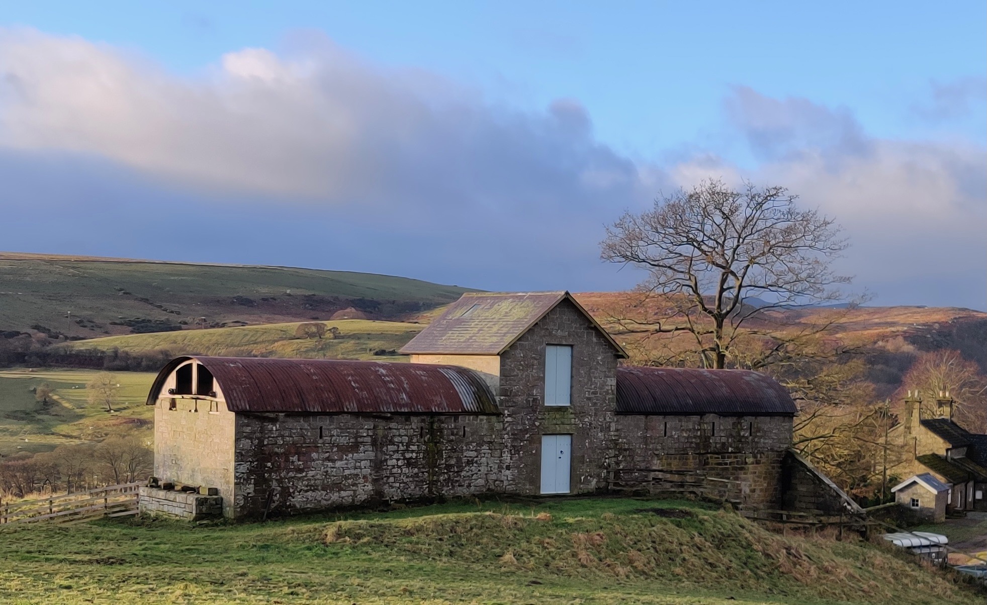 Cragend Farm Hydraulic Silo Rothbury