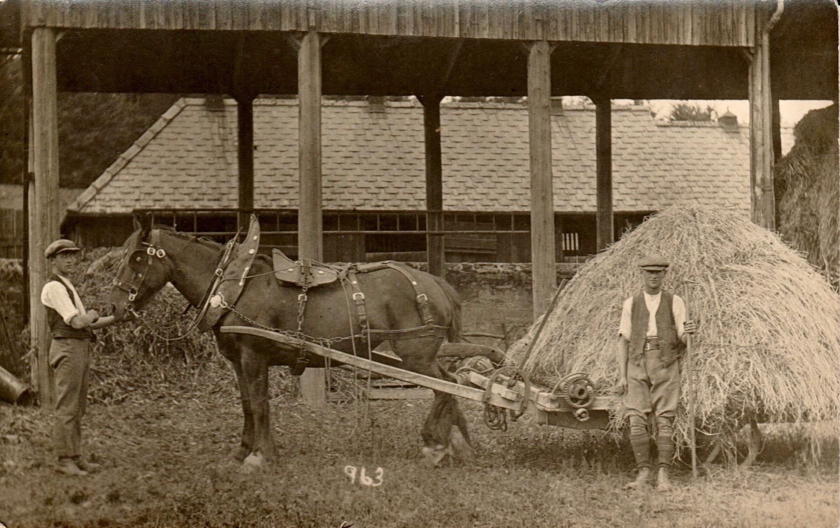 1921 Jimmy and George Thompson Cragend Farm 